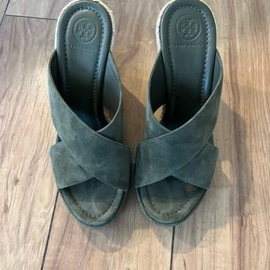 NWOT Tory Burch espadrille wedges